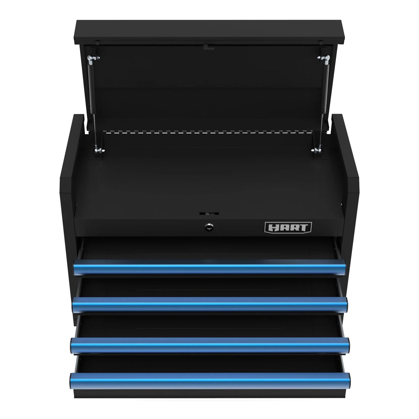 HART 26-Inch 4-Drawer Heavy-Duty Steel Tool Chest, Locking Garage Storage Organizer