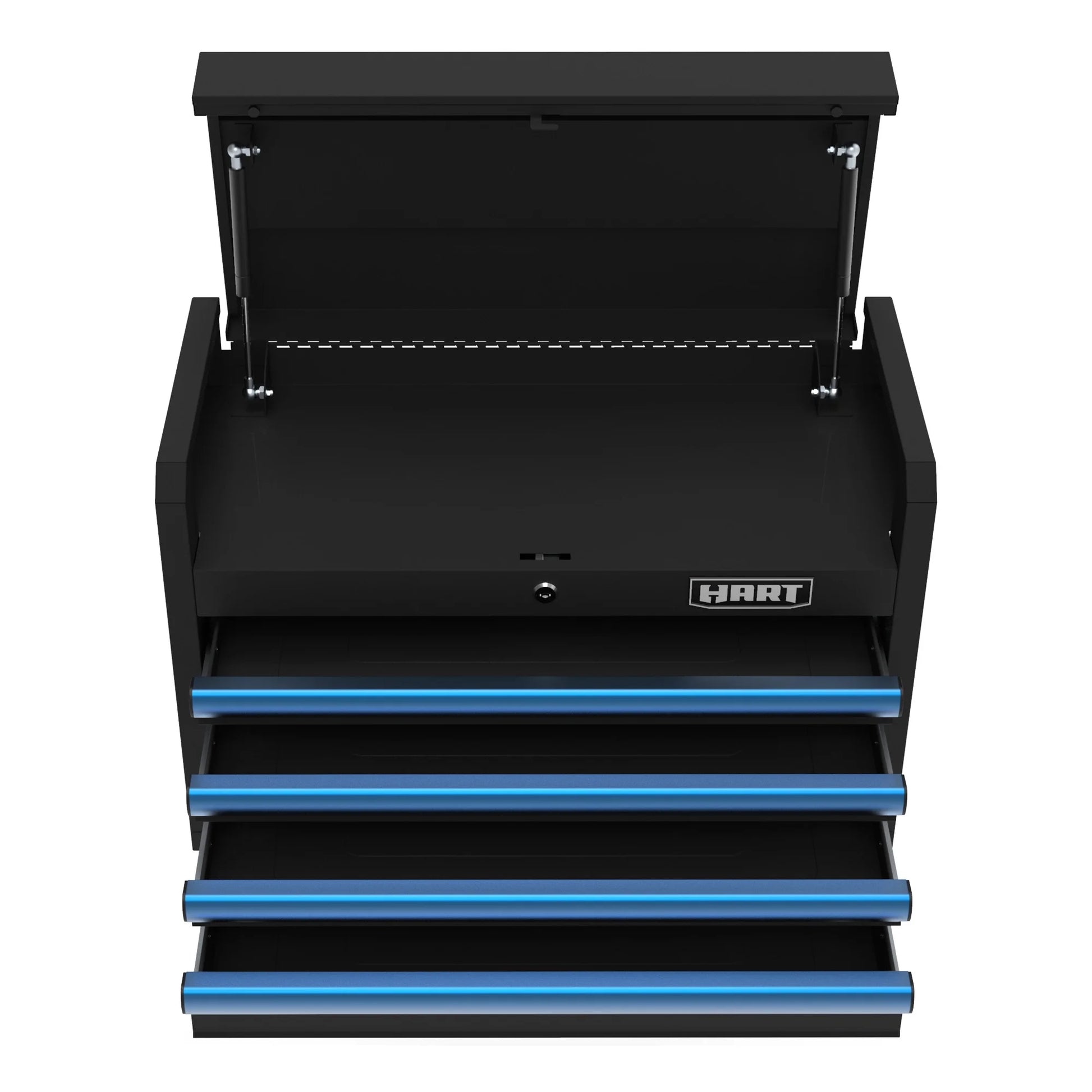HART 26-Inch 4-Drawer Heavy-Duty Steel Tool Chest, Locking Garage Storage Organizer