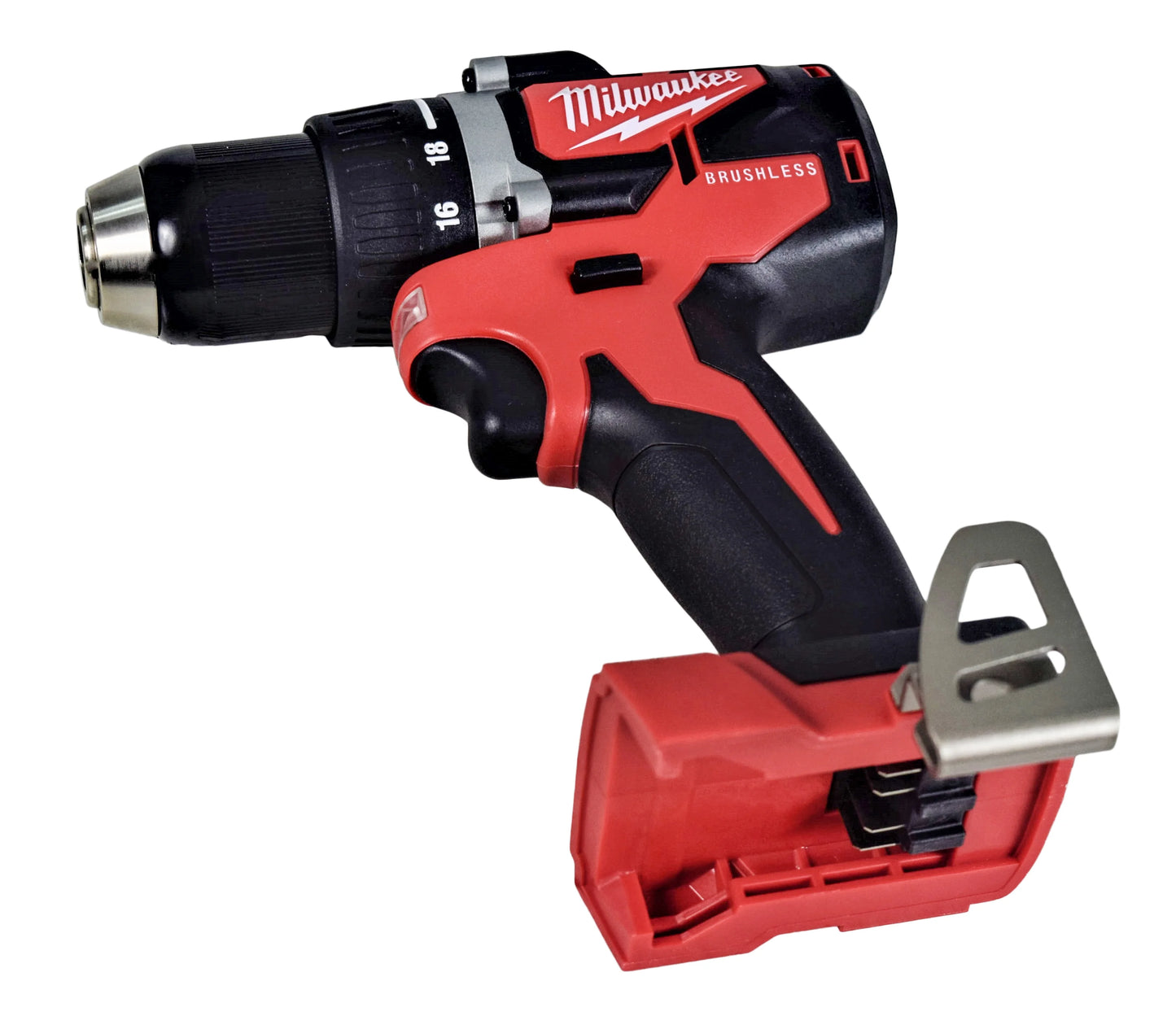 Milwaukee M18 18V Li-Ion Compact Brushless Cordless 1/2 in. Drill/Driver Kit