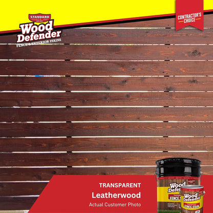 Standard Paints 809503-5 Fence Stain Leatherwood - 5 gal