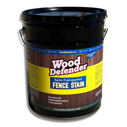 Wood Defender Semi-transparent Fence Stain GOLDEN ROD 5-gallon
