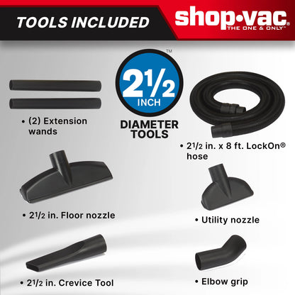 Shop-Vac 12 Gallon 5.5 PHP Wet Dry Vacuum (w/SVX2 Technology)