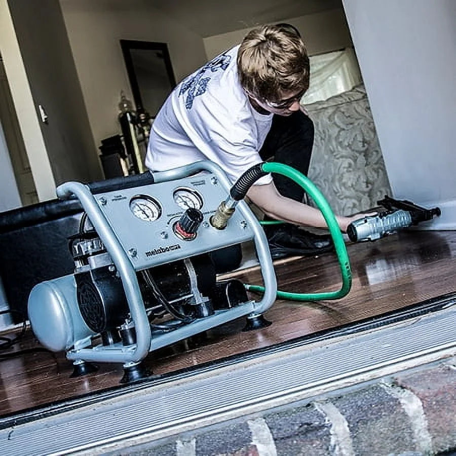 Metabo HPT Quiet Air Compressor | 125 PSI | 1 Gallon | EC28M