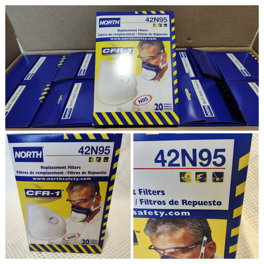 (Case of 200) 42N95 Filters | 4200 Half-Mask | North by Honeywell