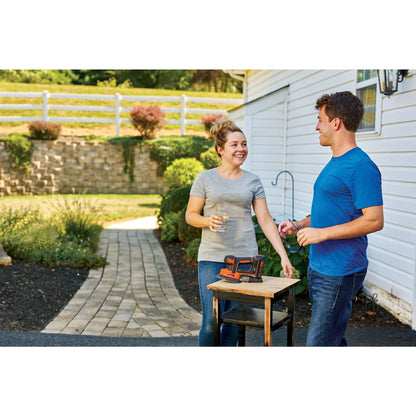 BLACK+DECKER 20V MAX* Cordless Mouse Sander, BDCMS20C