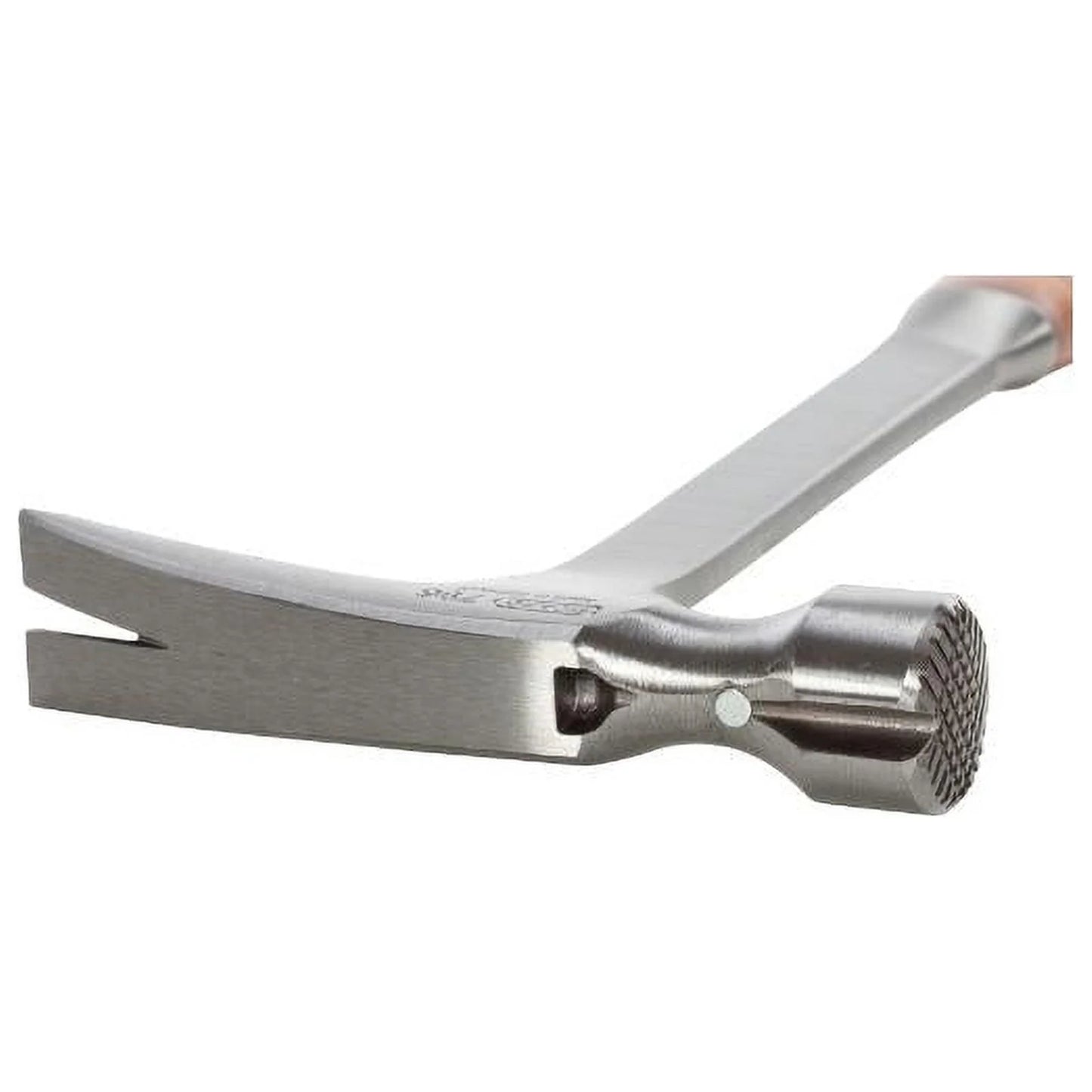 Picard 079610-22 Solid Steel Framing Hammer with Leather Grip and Magnetic Nail Start - Milled Face