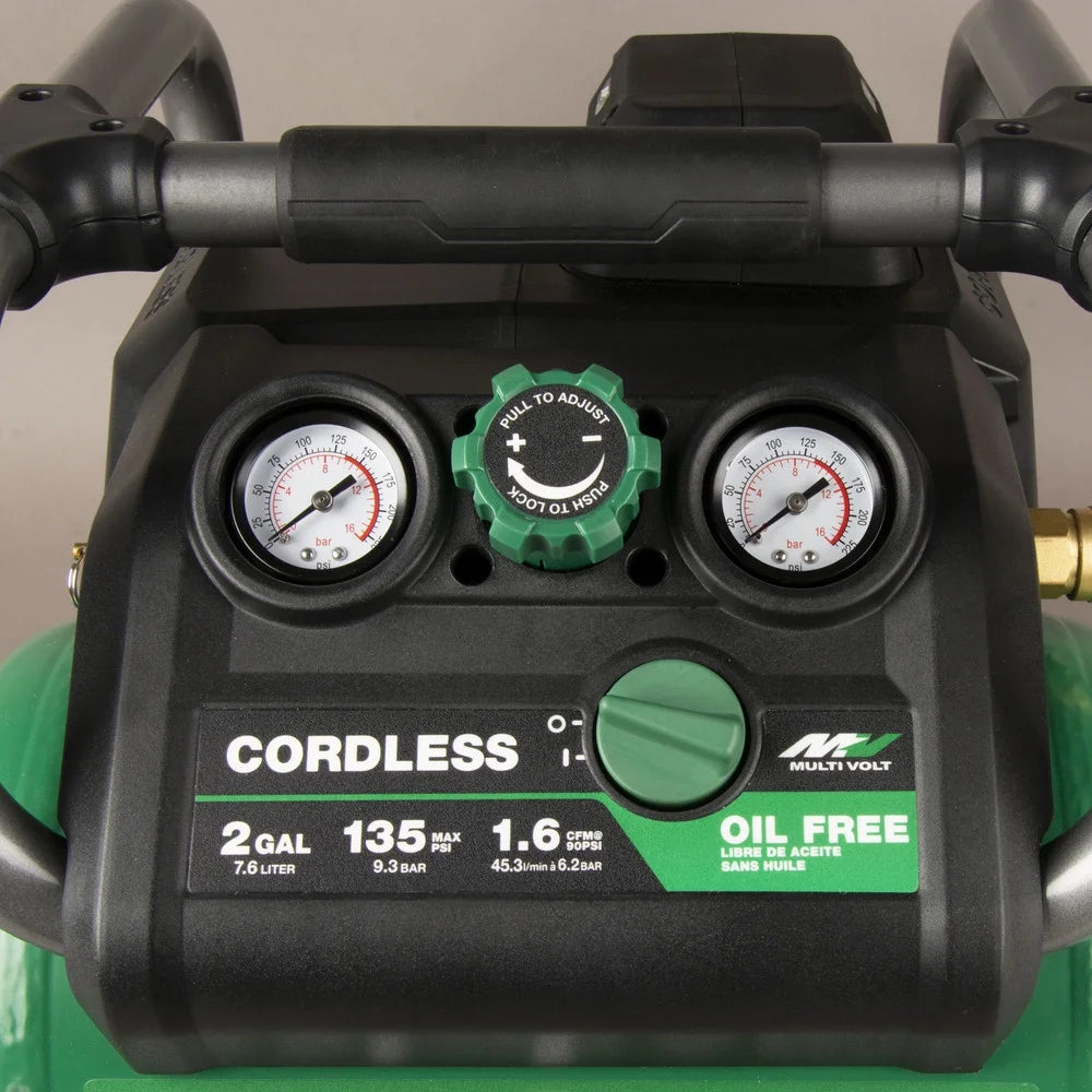 MultiVolt 36V 2 Gallon Cordless Air Compressor (Tool Only)