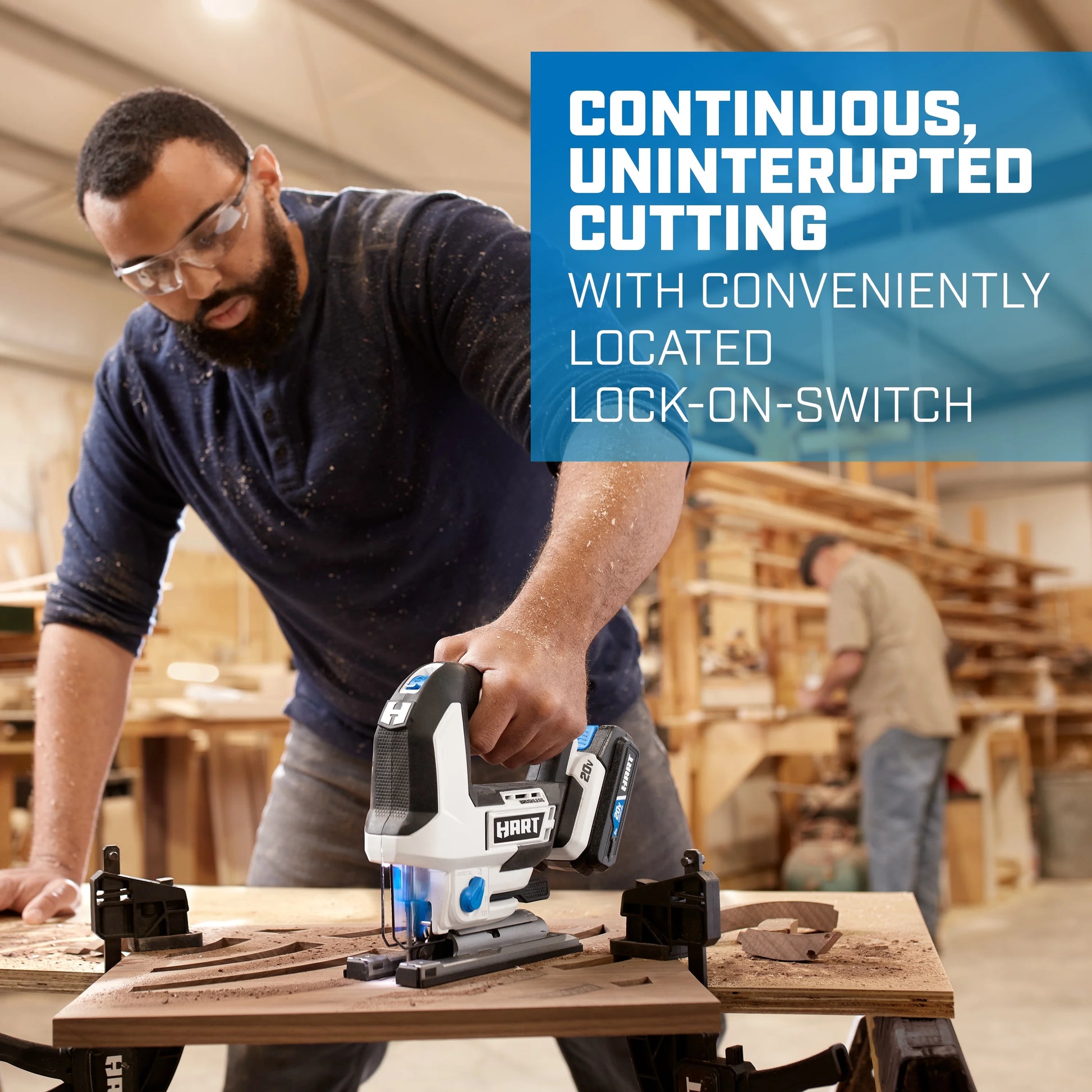 HART Brushless Orbital Jig Saw (Battery Not Included)