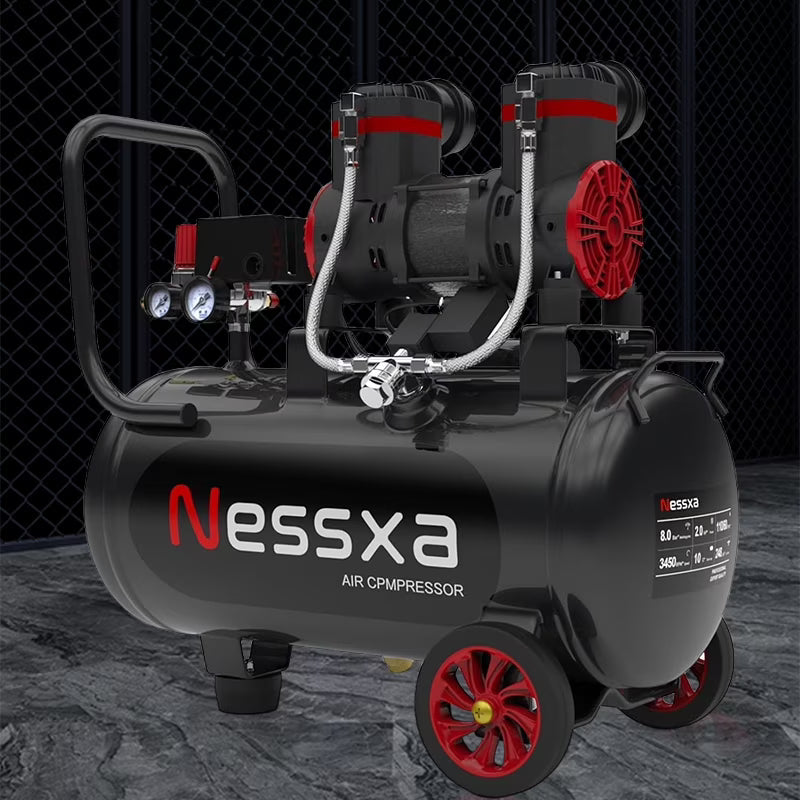 EAYSG 8 Gallon Ultra Quiet Air Compressor, 1.5HP 4.52 CFM Oil-Free, 115 PSI Max, 110V Portable Air Compressor with Tank for Car Repair, Spray Painting, Nailing