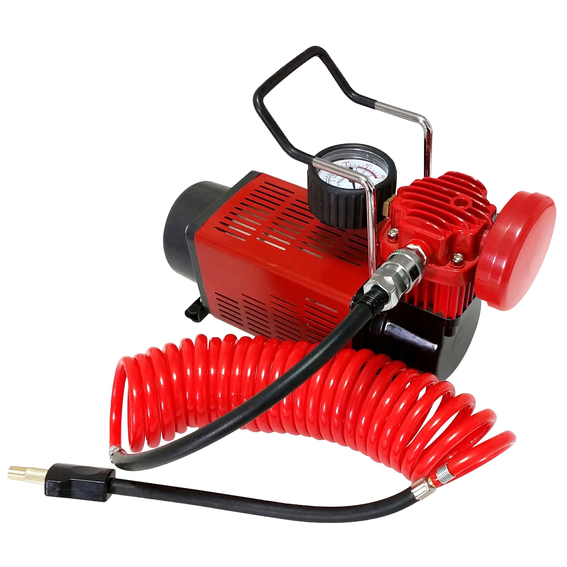 Black Bull 12 Volt Air Compressor Portable Air Pump 150 PSI