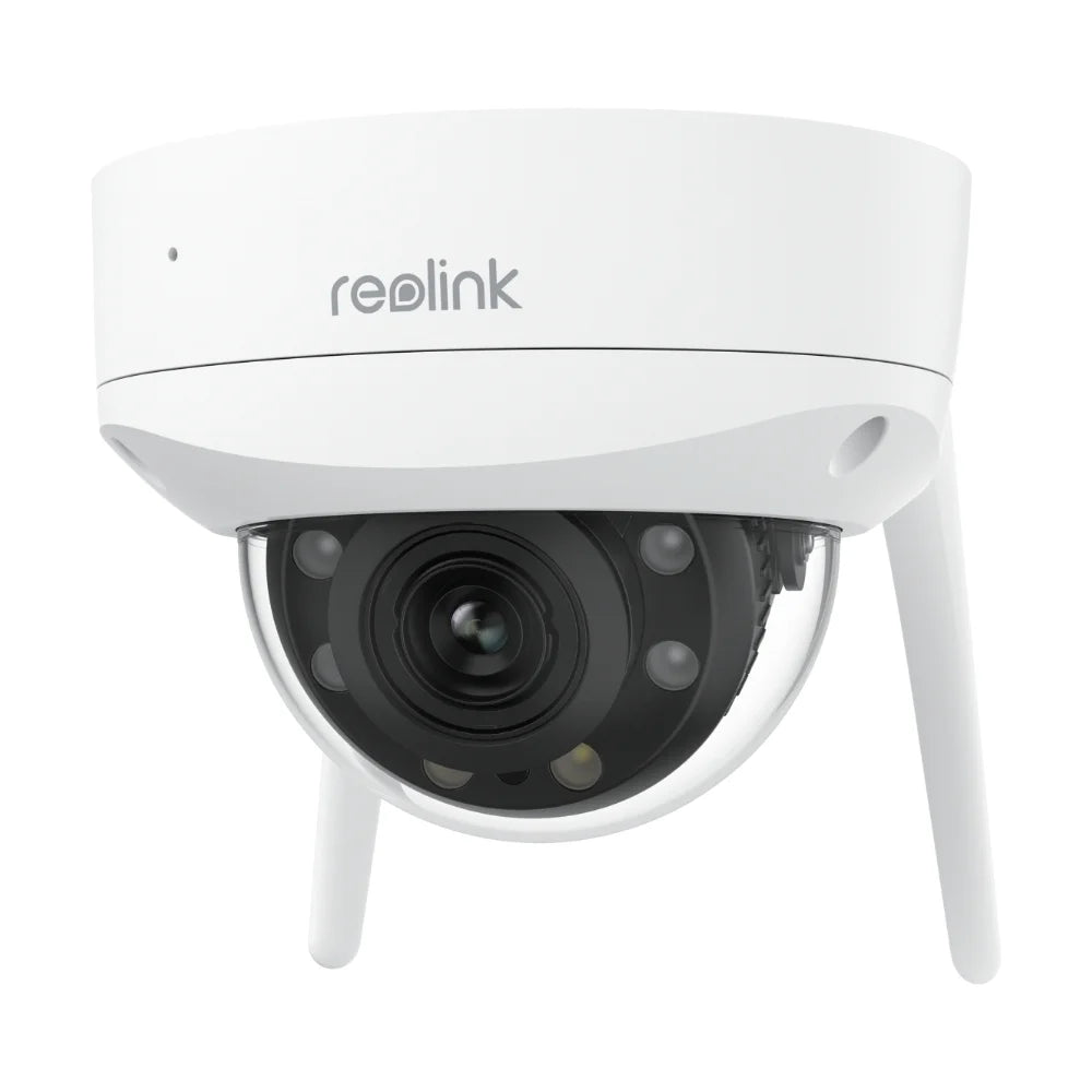 Reolink 4K Color 8MP Wi-Fi 6 Security Camera, 5X Optical Zoom, IK10 Vandal-Proof Surveillance Camera