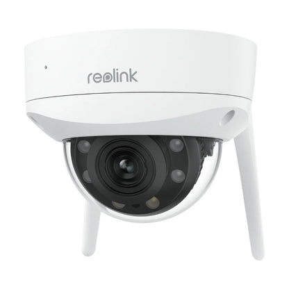 Reolink 4K Color 8MP Wi-Fi 6 Security Camera, 5X Optical Zoom, IK10 Vandal-Proof Surveillance Camera