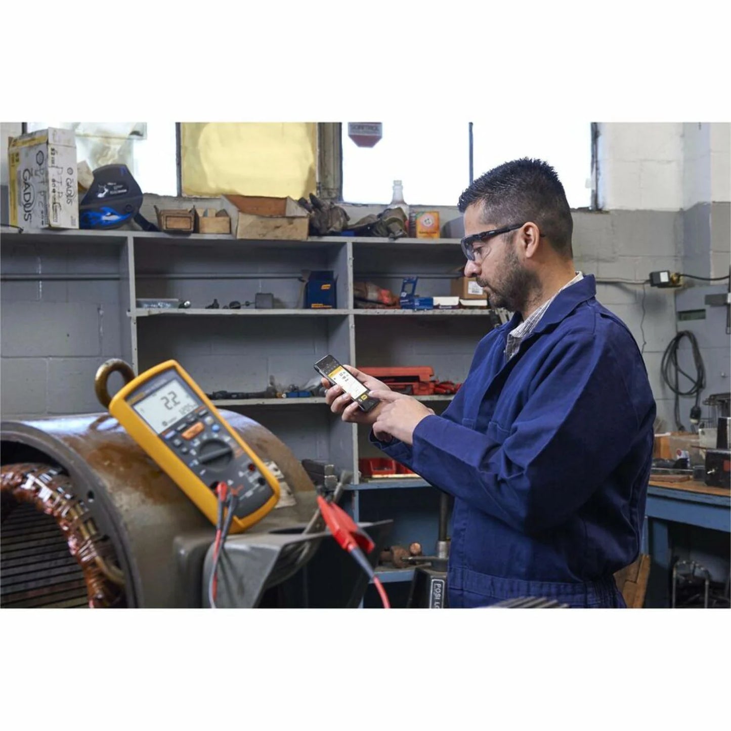 Fluke 1587/MDT FC 2-in-1 Advanced Motor & Drive Kit with 9040, I400