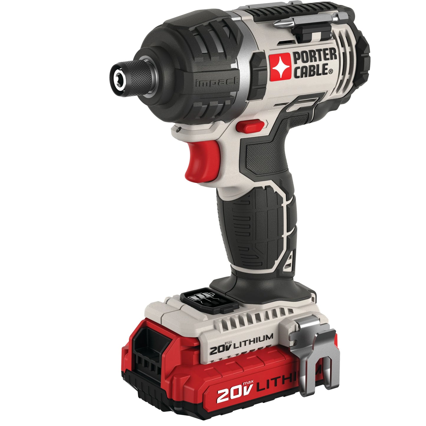 PORTER CABLE 20-Volt Max Lithium-Ion Cordless Drill & Impact Driver Combo Kit, PCCK602L2