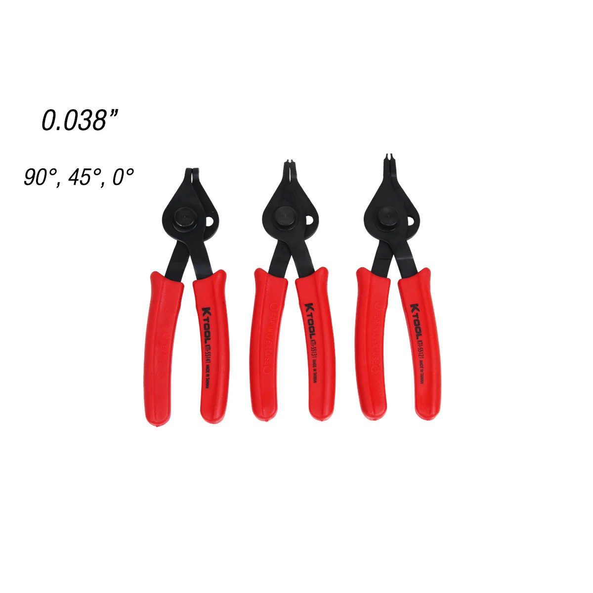 K-Tool International KTI-55112 Snap Ring Plier Set