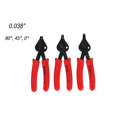 K-Tool International KTI-55112 Snap Ring Plier Set