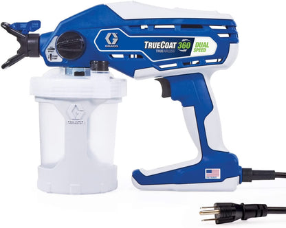 Graco 26D281, Handheld Airless Paint Sprayer, Dual Speed, 5.64 lb, 2 Gallon Capacity