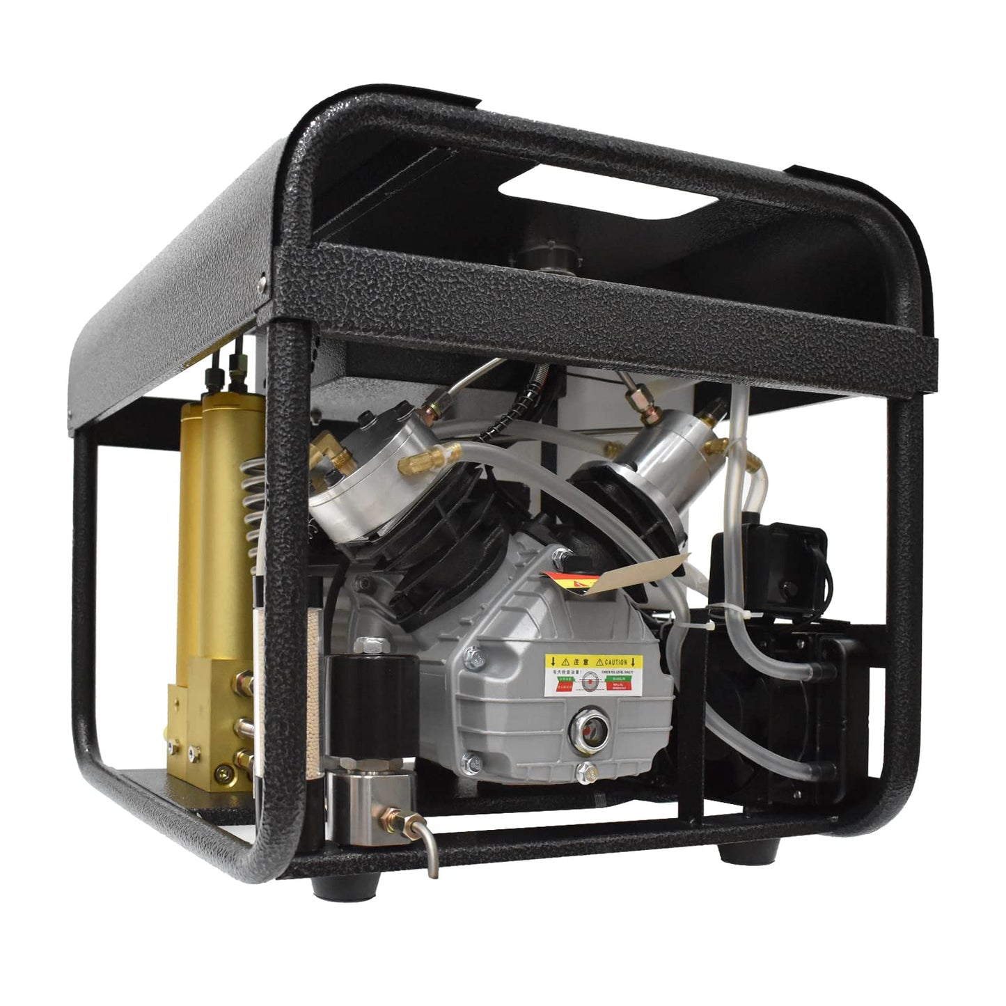 TUXING 4500Psi Pcp Air Compressor,High Pressure Air Compressor,Adjustable Pressure and Auto Purge Version,Built-in Water and Fan Cooling System Filter,for Diving Scuba tank Filling Air Rifle Tank