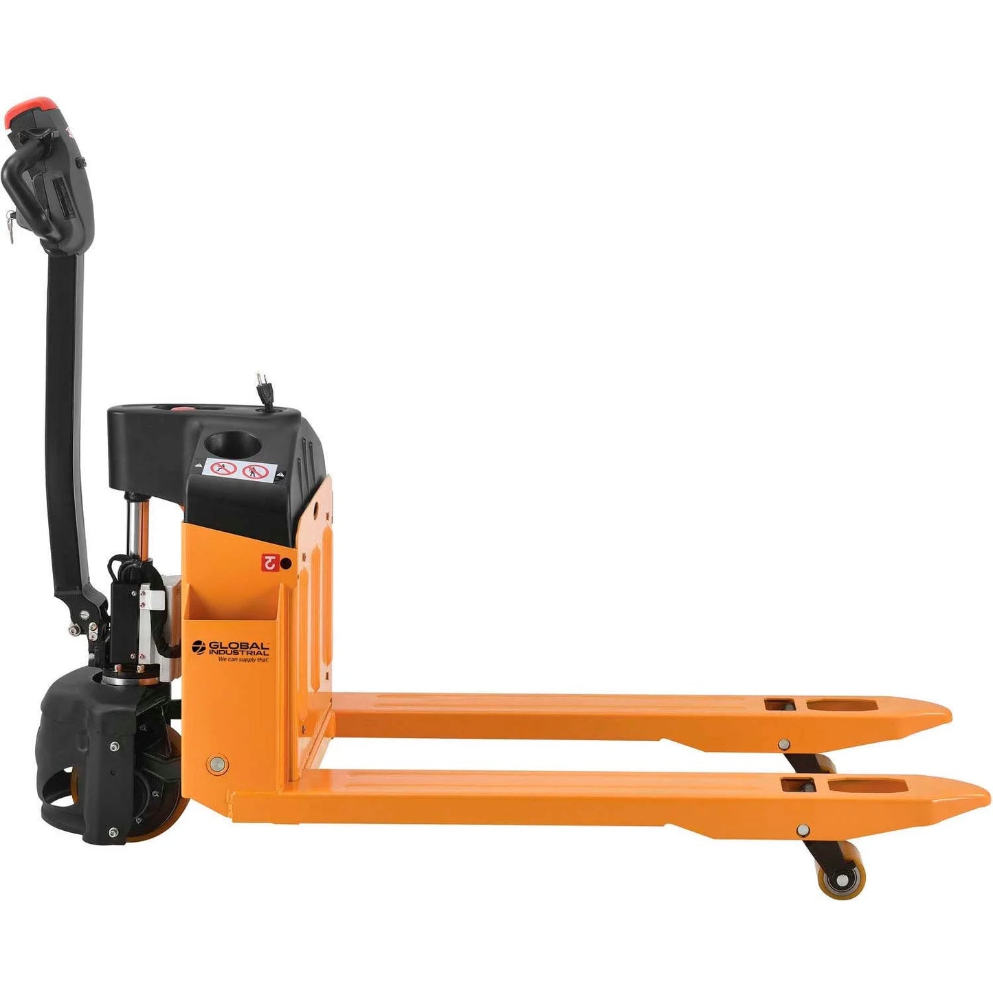 Big Joe Forklifts 988993 3300 lbs Global Industrial Self-Propelled Electric Pallet Jack Truck