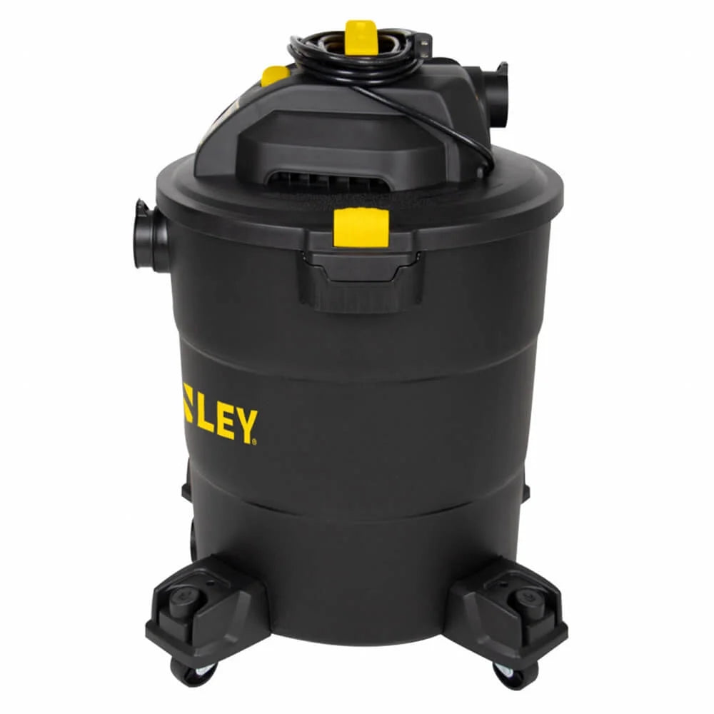 Stanley SL18199P14A, 14 Gallon, 6 HP, Cartridge Wet/Dry Vacuum Cleaner, 6' Hose, Yellow