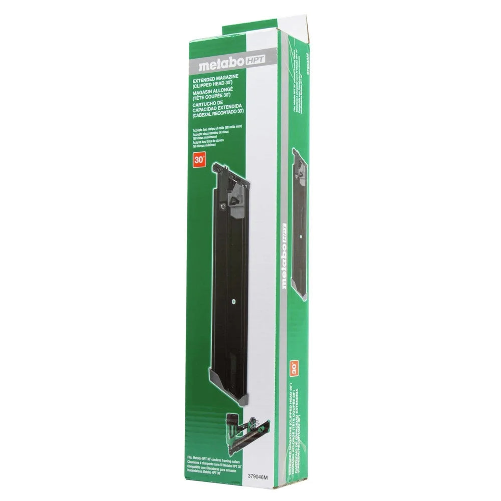 Metabo Hpt Extended Magazine For 30 Degree Clipped Head Cordless Framing Nailer