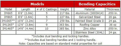 Van Mark Industrial Metal Master 20 EZ Industrial Brakes with Stand - 12ft. 6in.