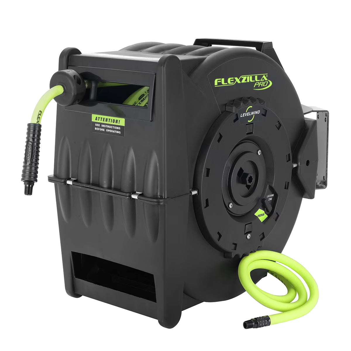 Flexzilla L8300-W Polypropylene, Green 3/8in x 50ft Air Hose 1/4 in Air Inlet Size
