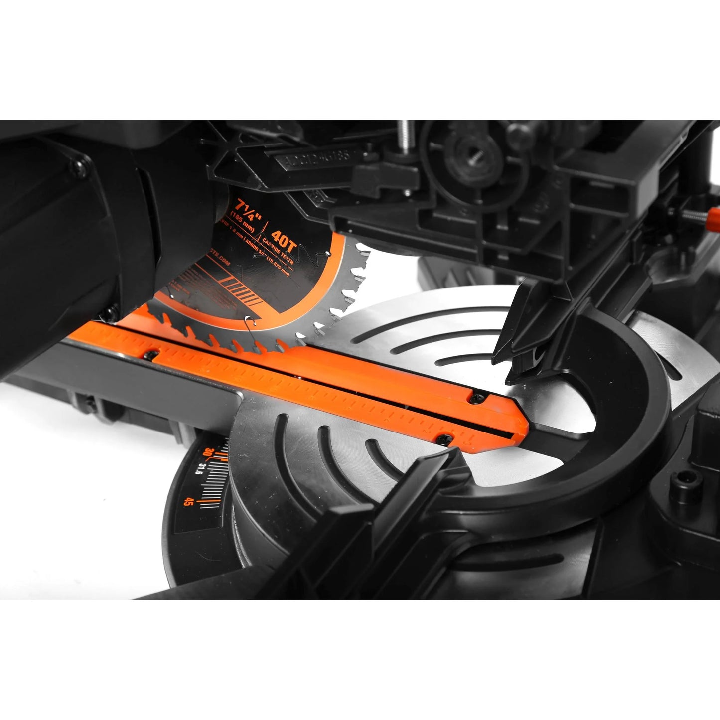 WEN 9.5-Amp 7.25-Inch Single Bevel Compact Sliding Compound Miter Saw with LED Cutline Guide