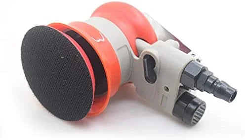 Air Random Orbital Sanders Polishers Palm Sander Pneumatic Finishing Sanding for Auto Body Work 3 inch 75mm