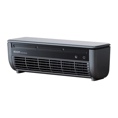 Gnwei 2025 Cordless Wall-Mounted AC Fan - No-Drill Installation Kitchen Air Cooler, 3-Speed 10s Instant Cooling, 50dB Ultra-Quiet Operation & Smart App Control