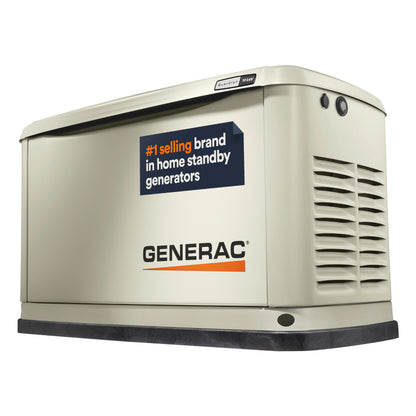 Generac Guardian 14kW Push Button Start House Generator, CO Shut-Off