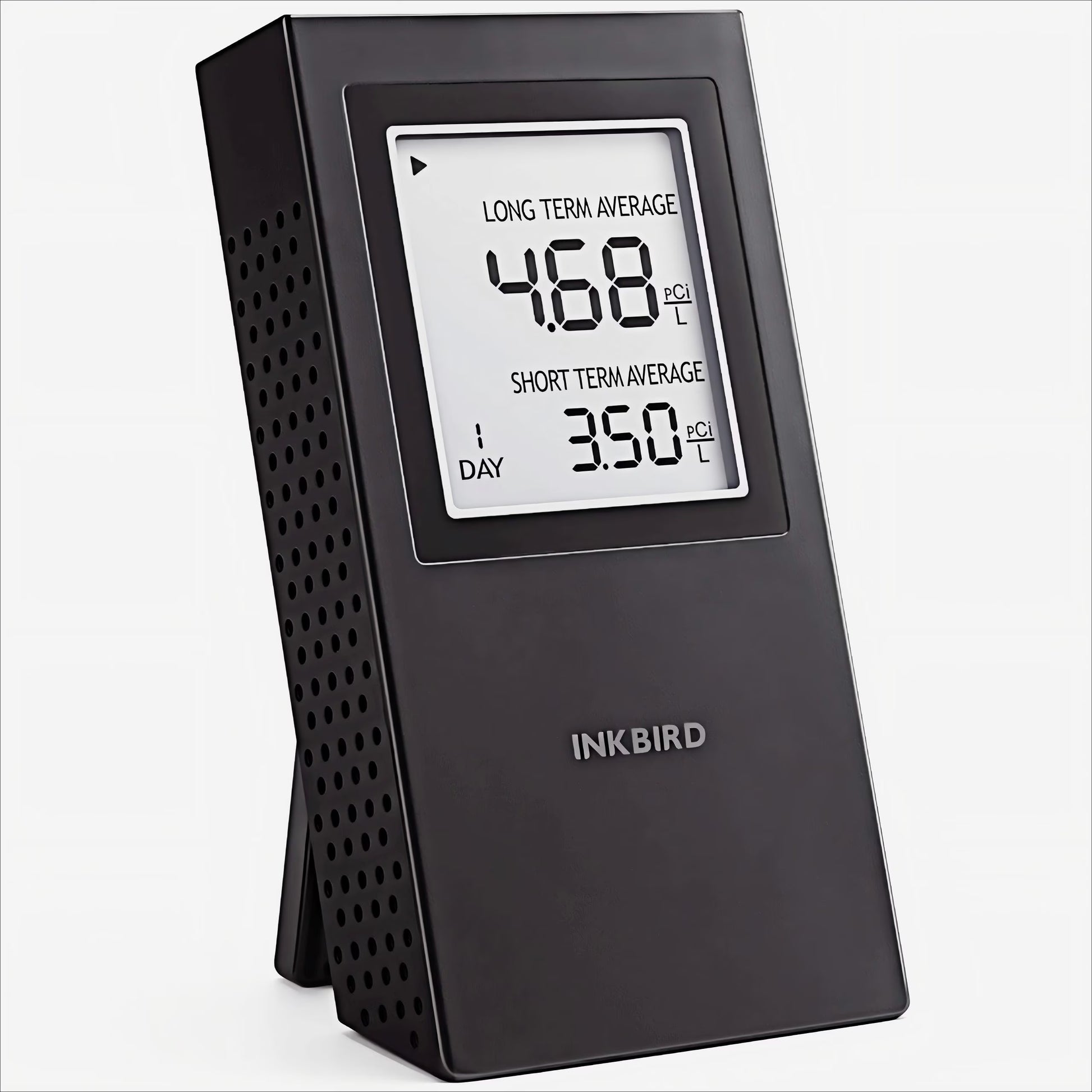 Inkird Home Radon Detector, Portable Radon Meter, Short-Term and Long-Term Accurate Monitoring 2-Year Battery,White