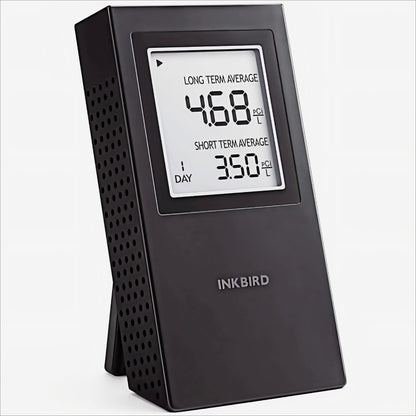 Inkird Home Radon Detector, Portable Radon Meter, Short-Term and Long-Term Accurate Monitoring 2-Year Battery,White