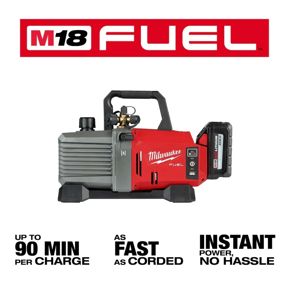 Milwaukee Tool M18 FUEL 5 CFM Vacuum Pump Air Compressor