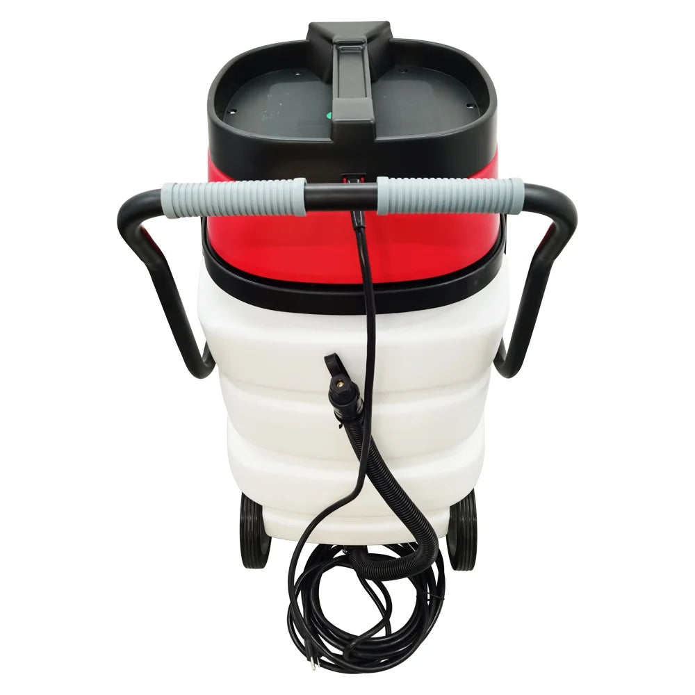 Techtongda 24 Gallon Industrial Wet and Dry Vacuum Cleaner Commercial Water Suction Machine 2-motors