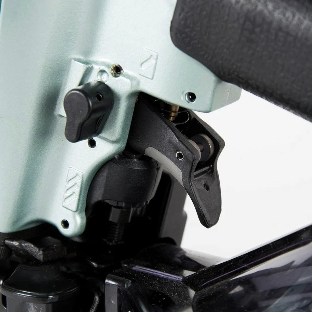 Metabo HPT Coil Siding Nailer, 1-1/2 inch to 2-1/2 inch Siding Nails, Side load, Tilt Bottom Magazine (NV65AH2)
