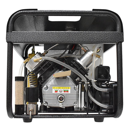 TUXING 4500Psi Pcp Air Compressor,High Pressure Air Compressor,Built-in Water and Fan Cooling System Filter,Auto Stop and Auto Purge Version,for Diving Scuba tank Filling Air Rifle Tank (TXEDT033)