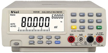Bench Digital Multimeter with Software for Function Generator via RS-232 Computer Interface (VC8145)
