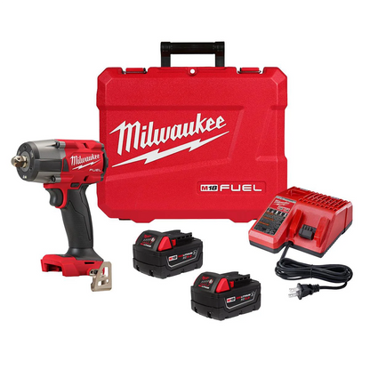 Milwaukee Tool M18 FUEL 1/2 " Mid-Torque Impact Wrench w/Pin Detent Kit