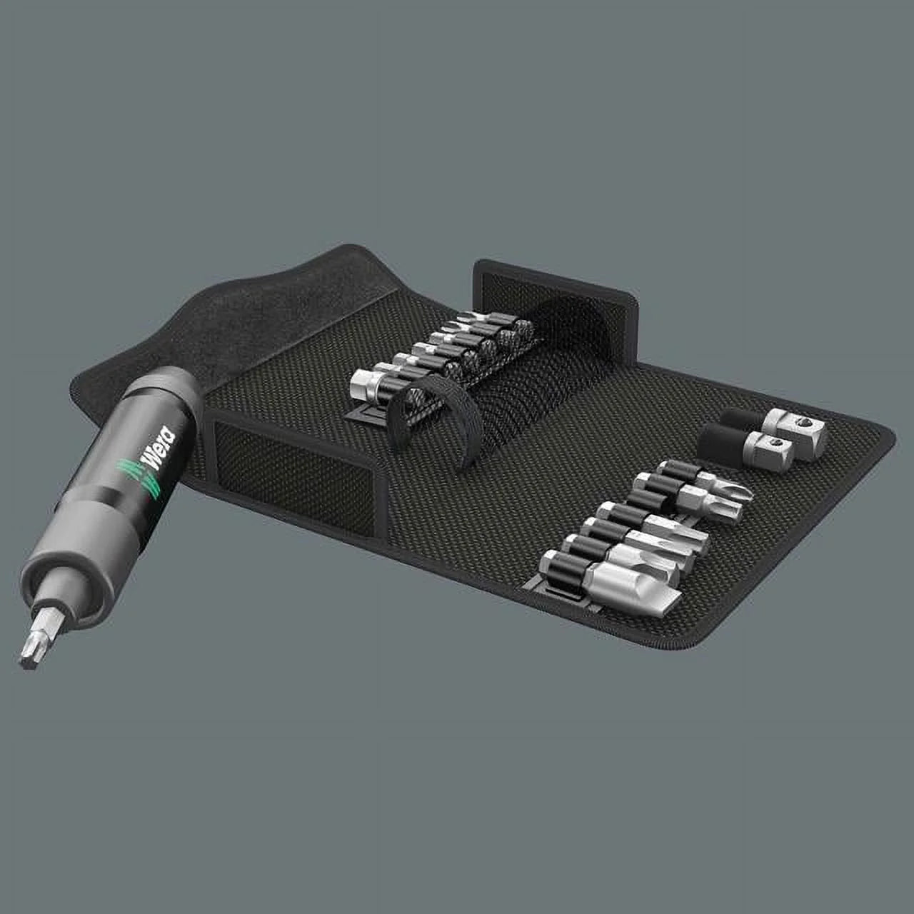 Wera Impact Driver Set (17-Piece) - 90 Nm Manual Screwdriver Kit with Hex & TORX Bits in Textile Box