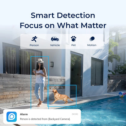 Reolink Argus Series 4K Battery/Solar-Powered Standalone WiFi Camera with Color Night Vision