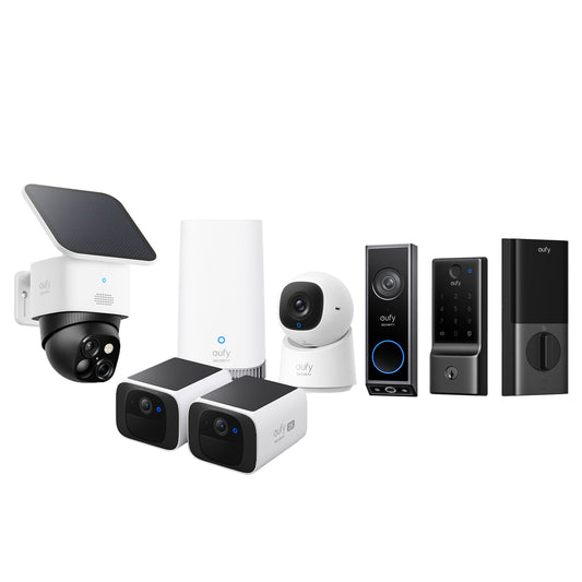eufy Whole Home Security Solution with Local Storage and No Monthly Fee