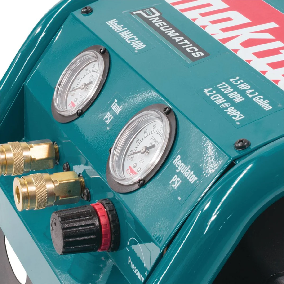 Makita 2.5 HP Big BoreTM Air Compressor (Twin Stack)