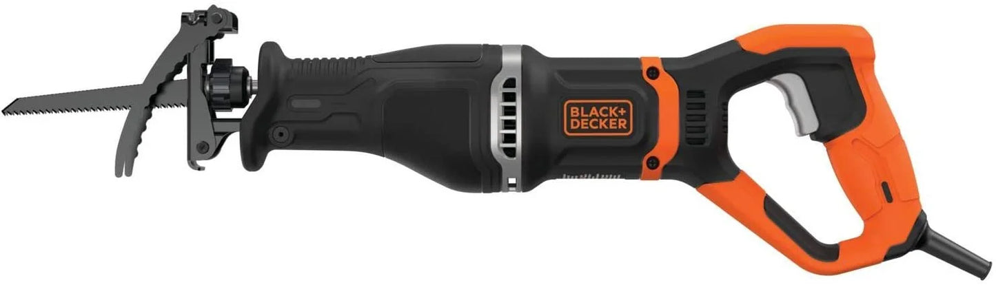 BLACK+DECKER BES301K 7 Amp Reciprocating Saw with Removeable Branch Holder