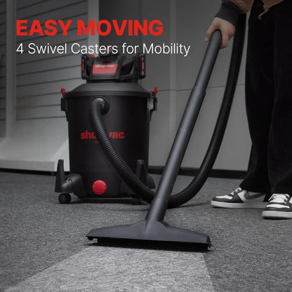 Shop-Vac 20V Cordless 10 Gallon Wet Dry Vacuum with (2) 2.0Ah Batteries and Charger