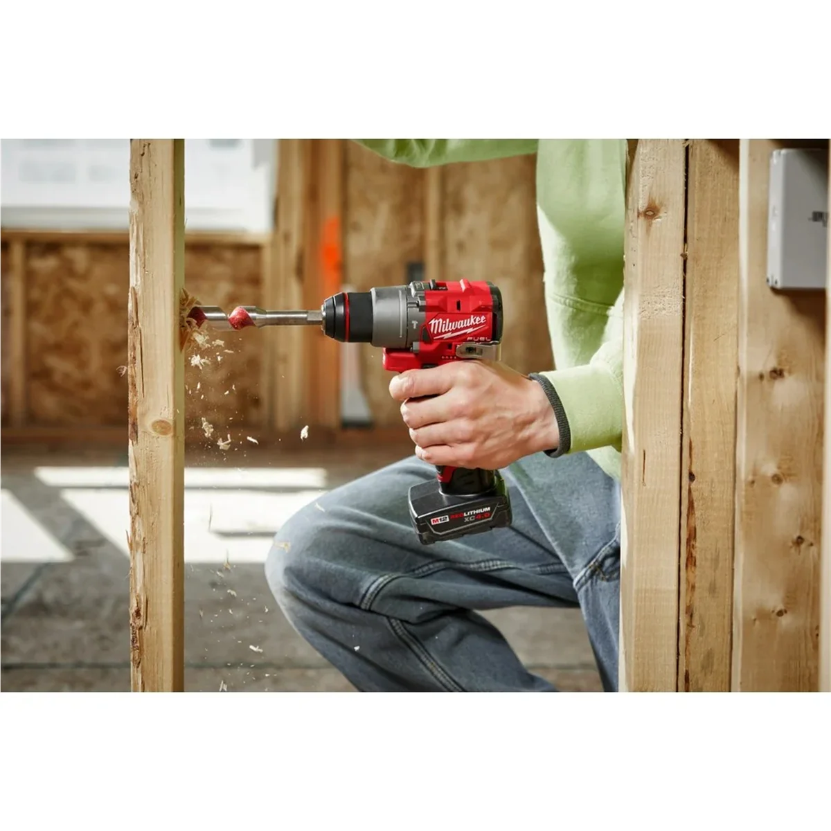 Milwaukee 3404-22 M12 FUEL 1/2" Hammer Drill Kit with Brushless Motor