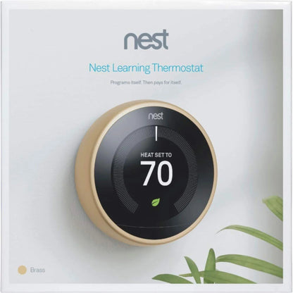 Nest 3rd Generation Programmable Wi-Fi Smart Learning Thermostat