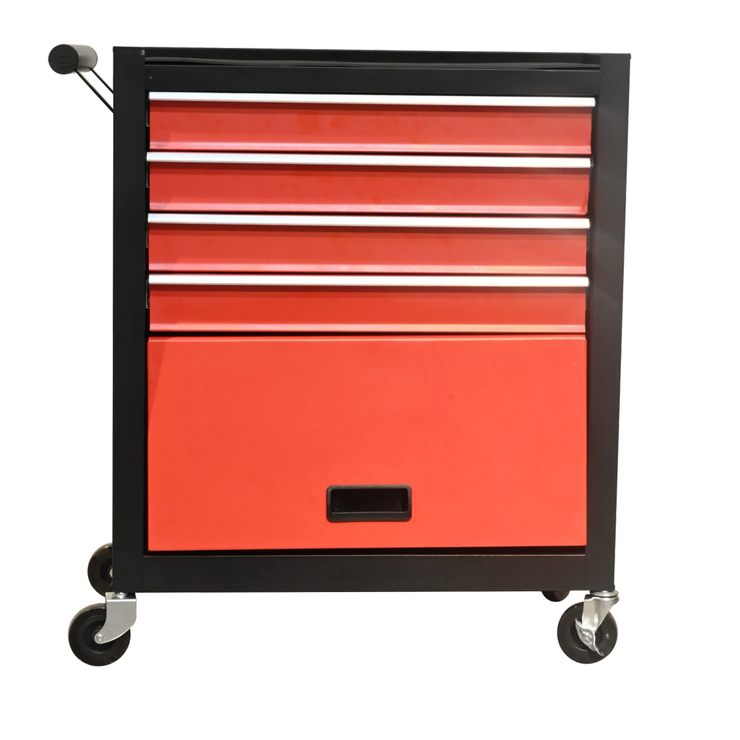 4 Drawer Rolling Toolbox, Tool Chest Cart with 4 Wheels and Drawers, Large capacity Detachable Tool Storage Cabinet for Workshops, Garages, Maintenance Rooms