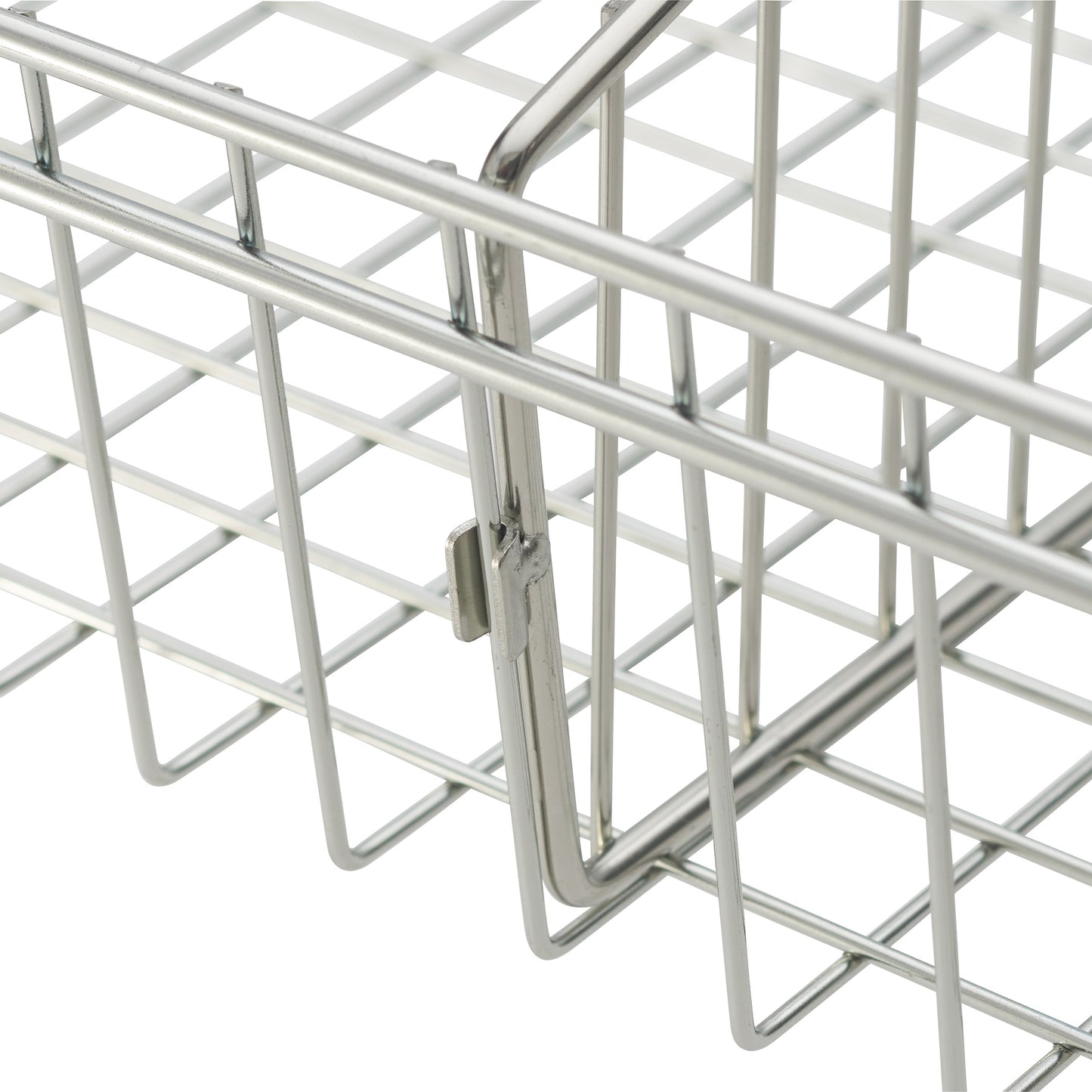 TRINITY EcoStorage 5-tier 48x18x72 Wire Shelving with Baskets & Dividers NSF Chrome