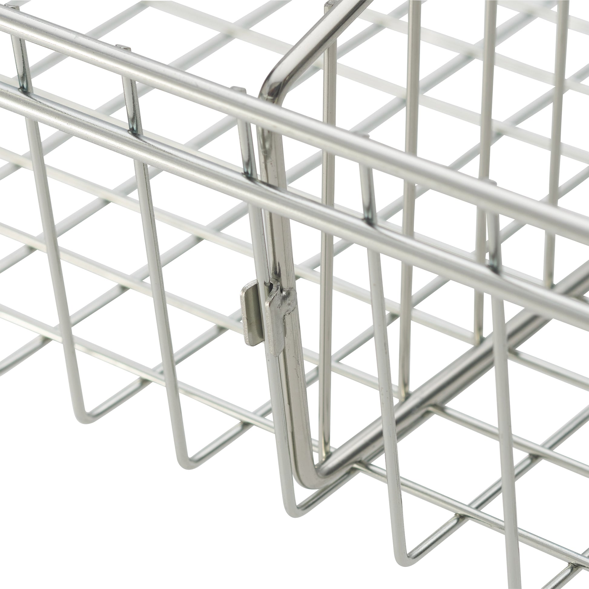 TRINITY EcoStorage 5-tier 48x18x72 Wire Shelving with Baskets & Dividers NSF Chrome